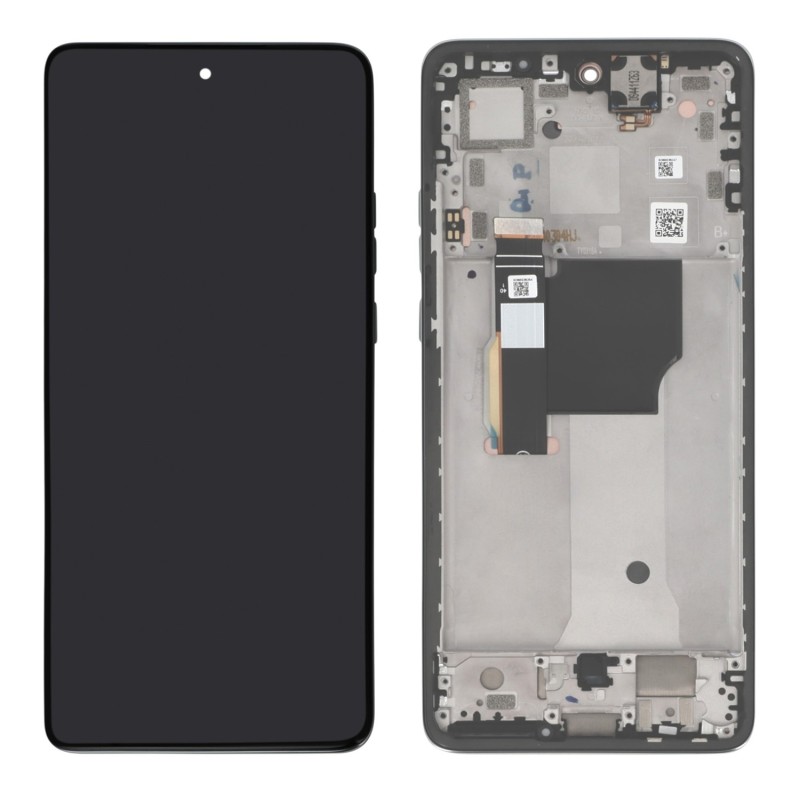 Ecran avec châssis Motorola Edge 40 Neo officiel - Bleu Mer photo 1