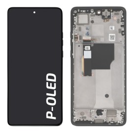 Ecran avec châssis Motorola Edge 40 Neo officiel - Bleu Mer photo 1