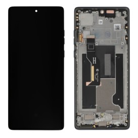 Ecran avec châssis Motorola Edge 50 Fusion - Officiel reconditionné - Bleu photo 1