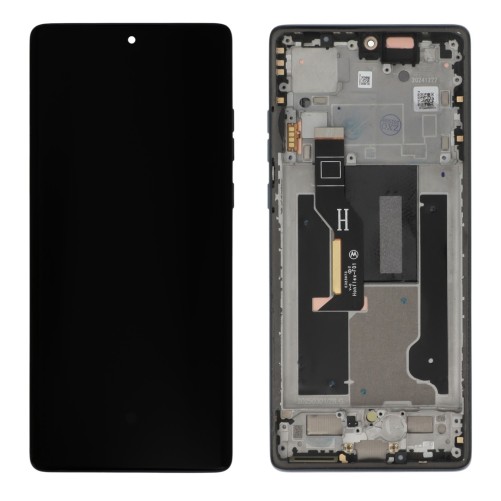 Ecran avec châssis Motorola Edge 50 Fusion - Officiel reconditionné - Bleu photo 1