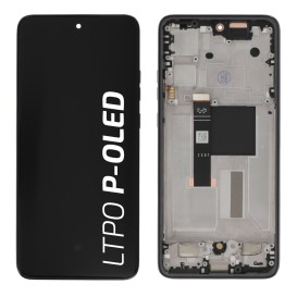 Ecran avec châssis Motorola Edge 50 Neo - Officiel reconditionné - Gris photo 1