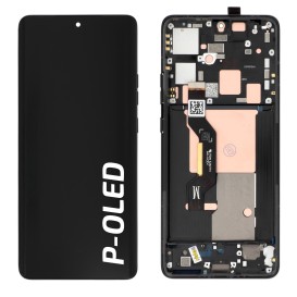 Ecran avec châssis Motorola Edge 50 Pro - Officiel reconditionné - Noir photo 1