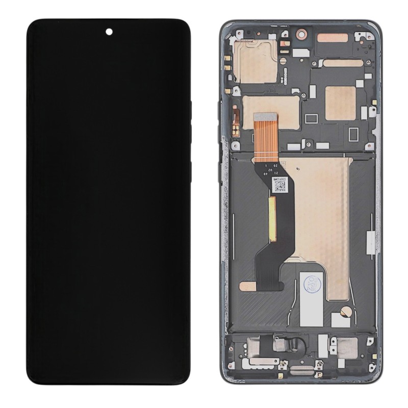 Ecran avec châssis Motorola Edge 50 Ultra - Gris photo 1