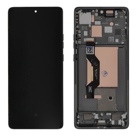 Ecran avec châssis Motorola Edge 50 - Officiel reconditionné - Gris photo 1