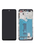 Ecran avec châssis Motorola Moto G22 - Officiel - Noir photo 1