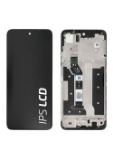 Ecran avec châssis Motorola G35 5G - Officiel reconditionné - Noir photo 1
