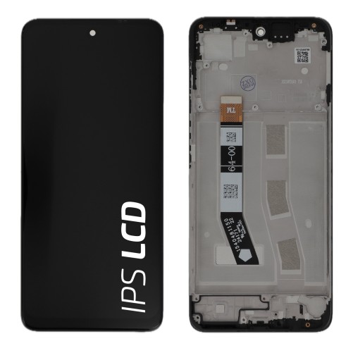 Ecran avec châssis Motorola G55 5G - Officiel reconditionné - Gris photo 2