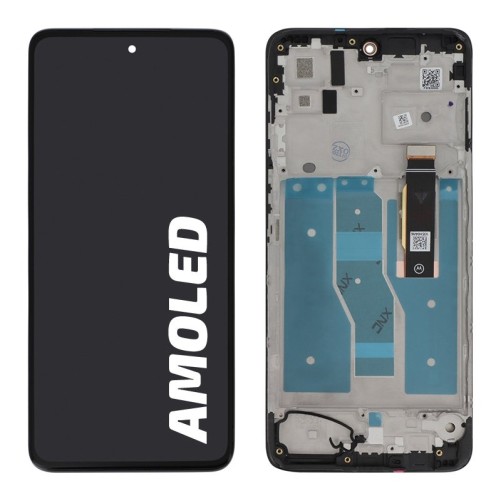 Bloc écran avec châssis Motorola Moto G82 5G - Officiel reconditionné photo 2
