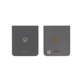 Vitre arrière Officielle Motorola Razr 50 - Gris Acier photo 1