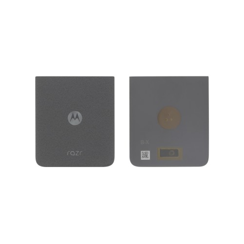 Vitre arrière Officielle Motorola Razr 50 - Gris Acier photo 1
