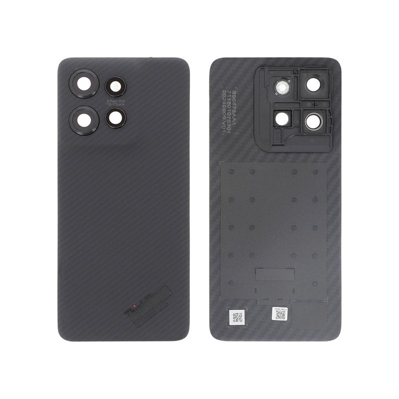 Vitre arrière officielle Motorola ThinkPhone 25 - Noire photo 1