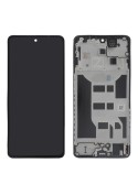 Ecran avec châssis Oppo Reno12 F 4G et 5G - Officiel reconditionné - Noir photo 1