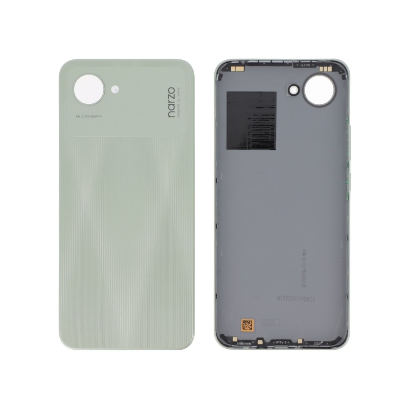 Coque arrière officielle Realme Narzo 50i Prime - Vert Menthe photo 1