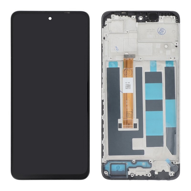 Bloc écran Realme C55 - Officiel reconditionné - Noir photo 2