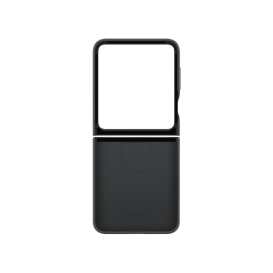 Coque Silicone Avec Anneau Samsung Galaxy Z Flip7 FE et Z Flip 6 - Noir photo 4