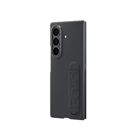 Coque silicone lanière et film de protection Samsung Galaxy Z Fold 7 - Noir photo 1