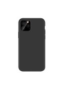 Coque en silicone intérieur en microfibres Redmi Note 9T - Noir photo 1