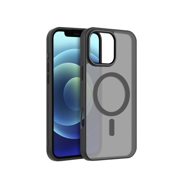 Coque HAZE MagSafe iPhone 15 Pro - Noir photo 1