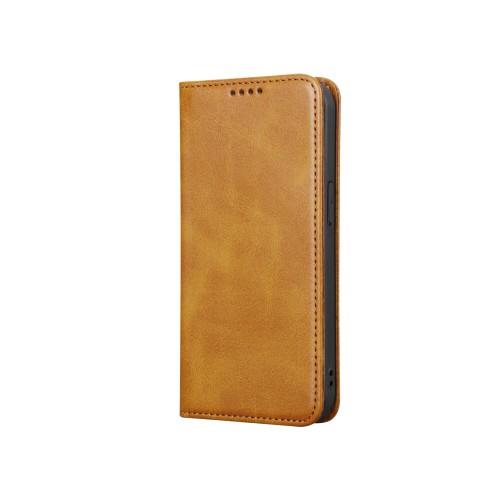 Etui portefeuille à clapet iPhone X, iPhone XS - Marron photo 1
