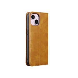 Etui portefeuille à clapet iPhone X, iPhone XS - Marron photo 1