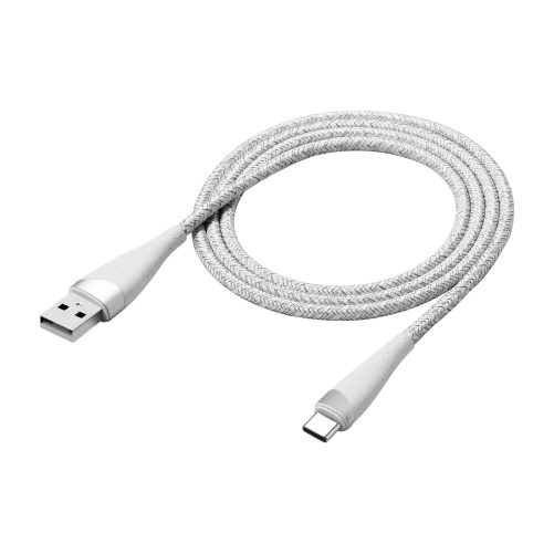 Câble USB C tressé Blanc - 1m photo4
