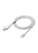 Câble USB C tressé Blanc - 1m photo4