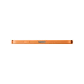Powerbank magnétique Xiaomi UltraThin 5000 mAh Silicium Carbone - Finition Orange