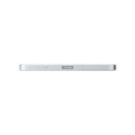 Powerbank magnétique Xiaomi UltraThin 5000 mAh Silicium Carbone - Finition Argent