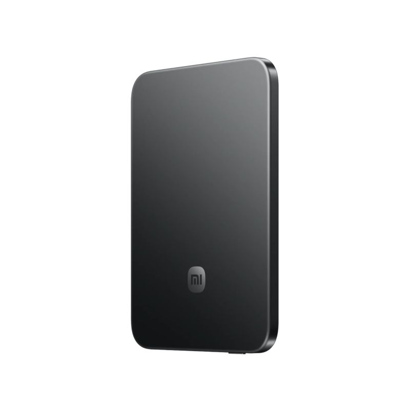 Powerbank magnétique Xiaomi UltraThin 5000 mAh Silicium Carbone - Finition Graphite