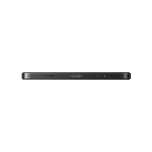 Powerbank magnétique Xiaomi UltraThin 5000 mAh Silicium Carbone - Finition Graphite