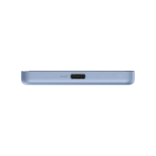 Powerbank magnétique Xiaomi Slim 5000 mAh - Finition Bleu