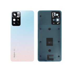 Vitre arrière (Officielle) - Xiaomi Redmi Note 11 Pro+ 5G - Bleu étoilé photo 1