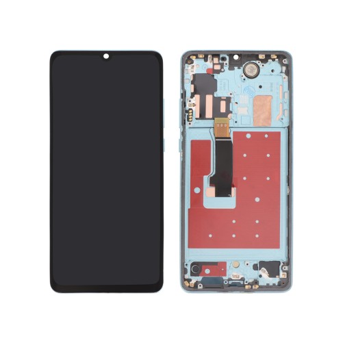 Bloc écran complet avec châssis Huawei P30 Pro - OLED - Aurora photo 1