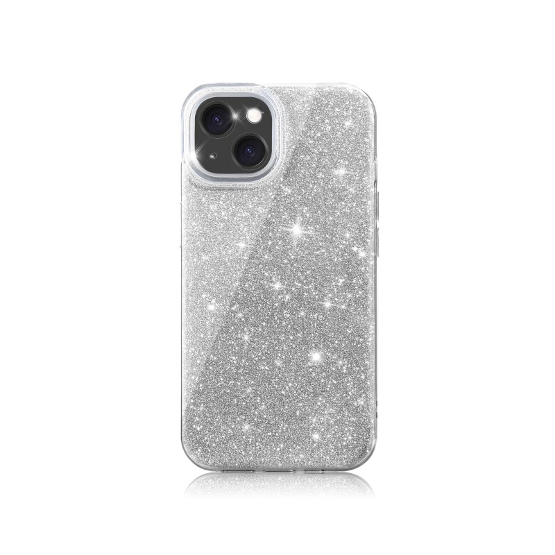 Coque paillettes Argent - Redmi 12C photo 1