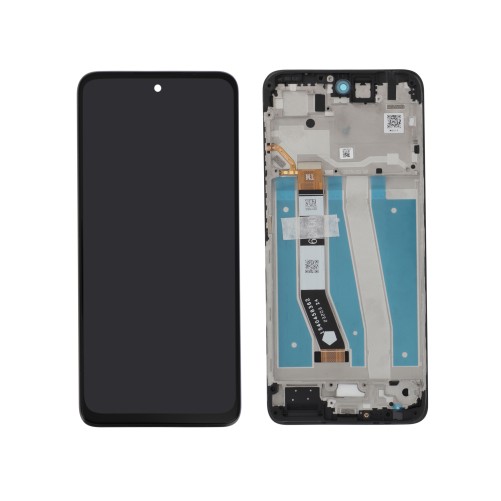 Ecran avec châssis Moto G14 officiel - Noir photo 1