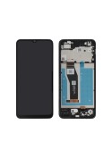 Ecran avec châssis Motorola Moto E13 - Officiel - Noir photo 1