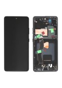 Ecran avec châssis (Soft OLED) Noir - Galaxy S21 Ultra