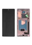 Ecran avec châssis (Soft OLED) Bronze - Galaxy Note 20 photo 1