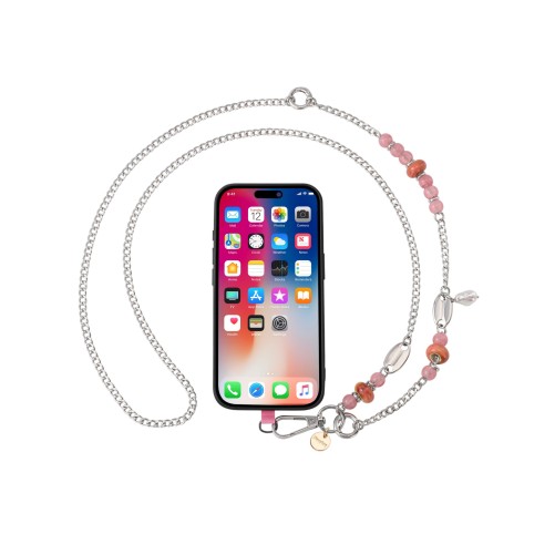 Collier Universel pour Smartphone Roxane - Rose photo 4