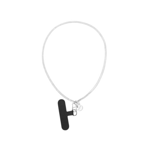 Bracelet de sécurité court Lucia pour smartphone universel - Argent photo 2