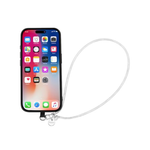 Bracelet de sécurité court Lucia pour smartphone universel - Argent photo 4