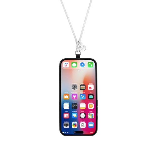 Bracelet de sécurité court Lucia pour smartphone universel - Argent photo 5