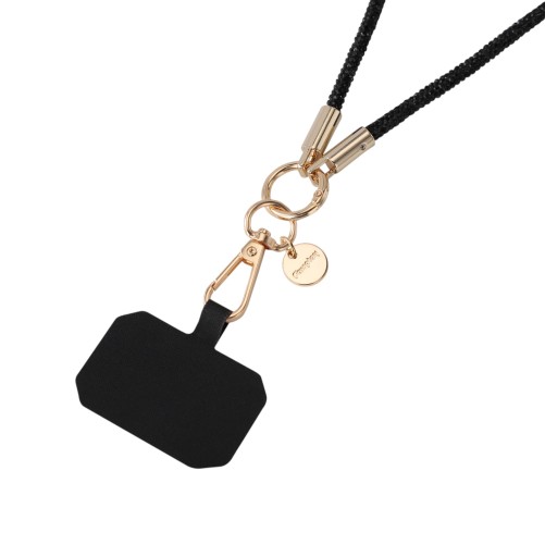 Porte-Smartphone Universel Noir avec Cordon Tour de Cou Serena photo 1