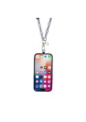 Collier Universel en Chaîne Longue Sabina pour Smartphone - Bleu Marine photo 3