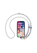 Collier Universel en Chaîne Longue Sabina pour Smartphone - Bleu Marine photo 4
