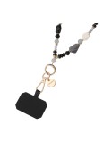 Sangle Courte Silvia Universelle - Noir/Blanc/Gris photo 1