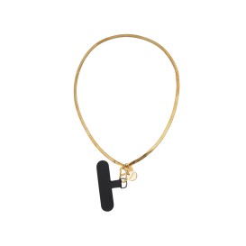 Collier Court 40cm Lucia - Or photo 1