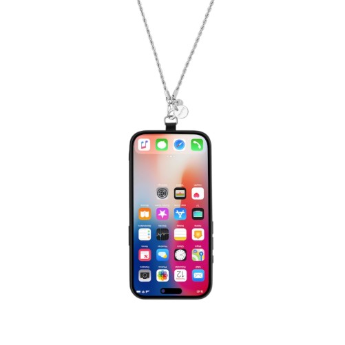 Sangle Courte Universelle Anastasia pour Smartphone - Argent photo 3