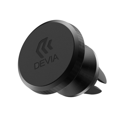 Support de Téléphone Magnétique pour Ventilation de Voiture - Série Titan - Noir - Devia photo 2