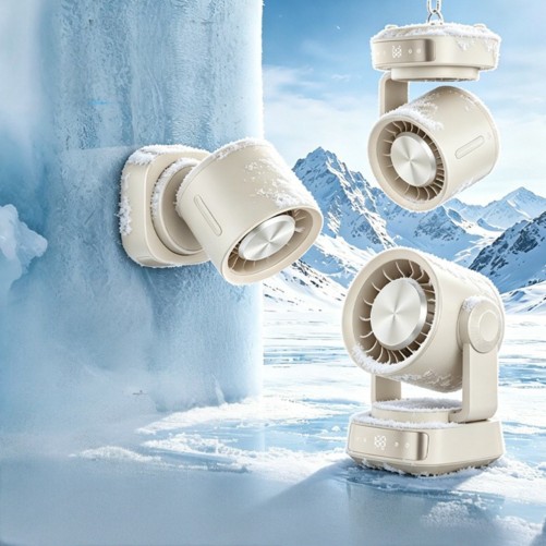 Ventilateur de Table Compact - Blanc - WIWU photo 1